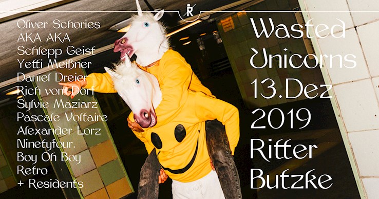 Ritter Butzke Berlin Eventflyer #2 vom 13.12.2019