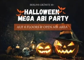 Soda Berlin Mega Halloween Abi Party auf 6 Floors & Open Air 