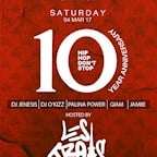 Tube Station Berlin Hip Hop Don't Stop 10th Anniversary Part III hosted by Les Trois