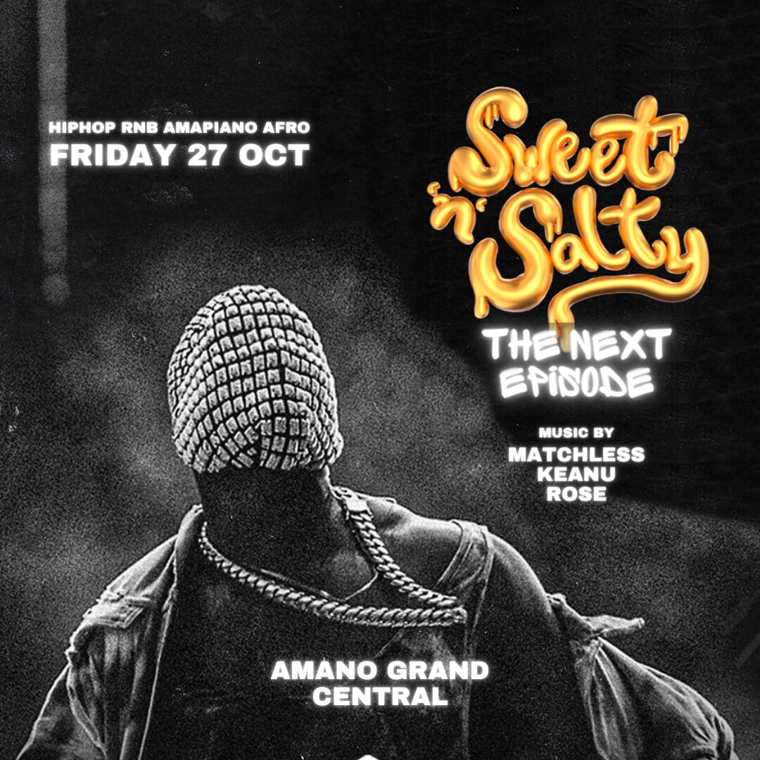 Amano Grand Central Berlin Edición en la azotea de Sweet N Salty x Pre Halloween | Hip Hop RnB Amapiano Afro
