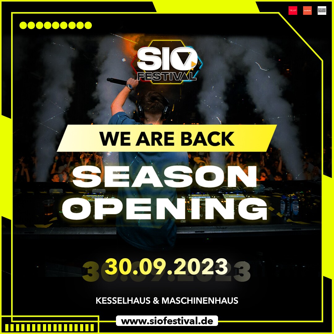 Kesselhaus 30.09.2023 SIO Festival – Season Opening
