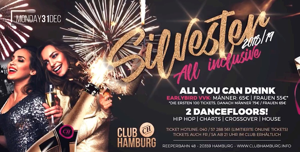 Club Hamburg  Silvester All Inclusive - 2018/2019