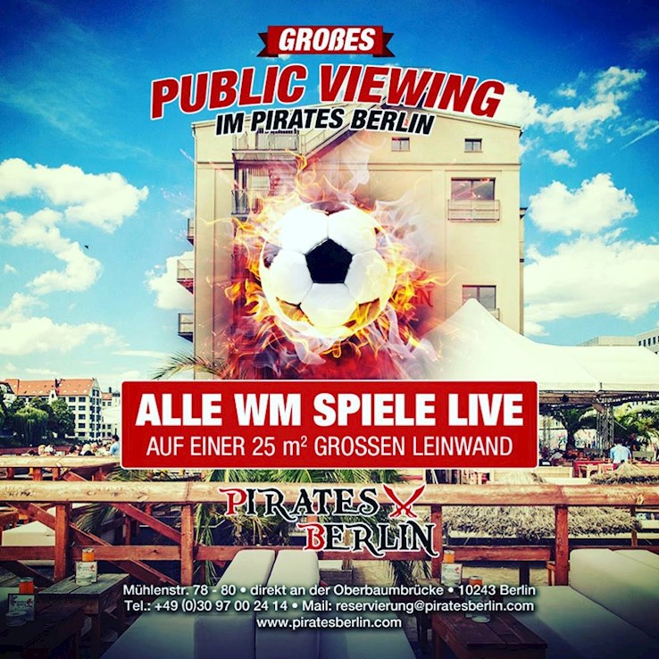 Pirates Berlin Eventflyer #1 vom 16.06.2018