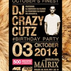 Matrix Berlin DJ Crazy Cutz #Birthday Party