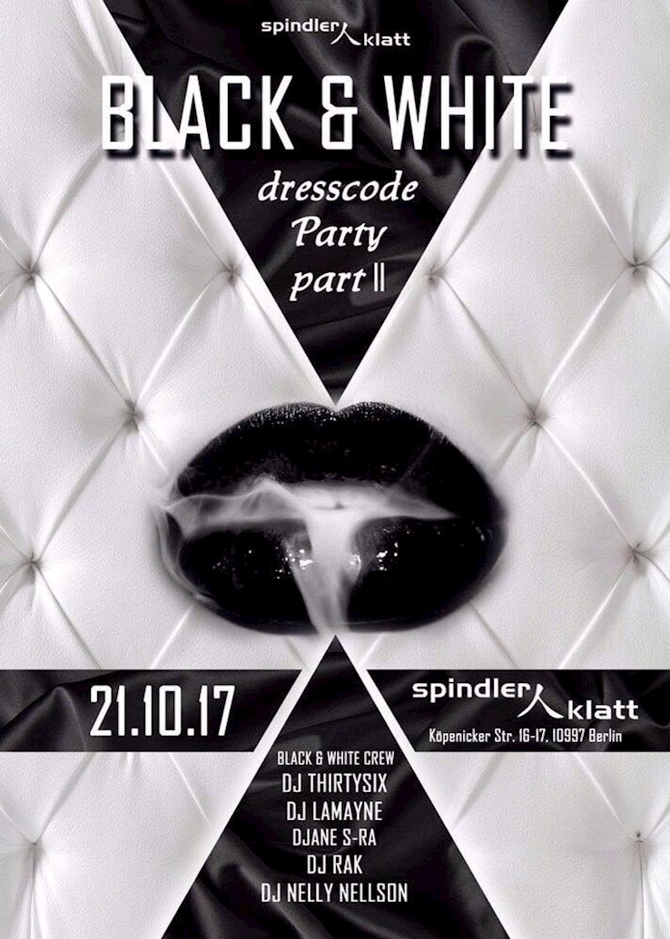 Spindler & Klatt Berlin Eventflyer #1 vom 21.10.2017
