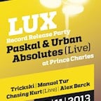 Prince Charles Berlin Paskal & Urban Absolutes Record Release Party