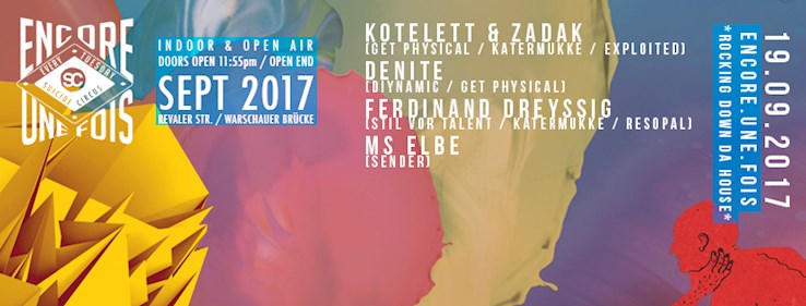 Suicide Club Berlin Eventflyer #1 vom 19.09.2017