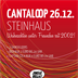Steinhaus Berlin Cantaloop *Weihnachten unter Freunden seit 2002!*