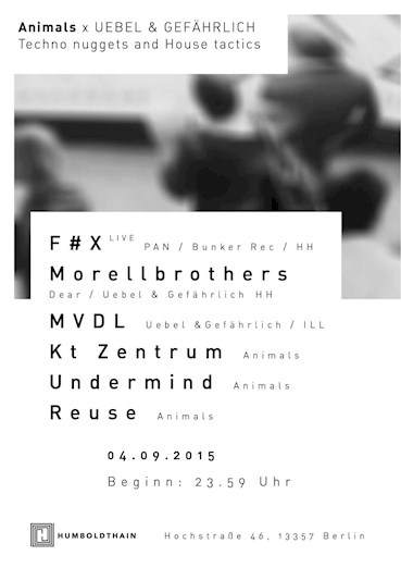Humboldthain Berlin Eventflyer #1 vom 04.09.2015