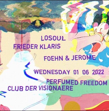 Club der Visionaere Berlin Eventflyer #1 vom 01.06.2022