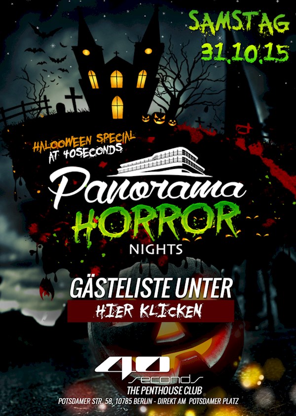 40seconds Berlin Panorama Horror Nights - Halloween Special!