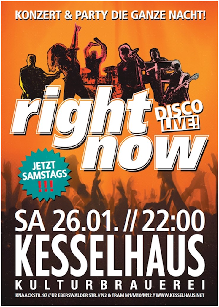 Kesselhaus Berlin Eventflyer #1 vom 26.01.2019