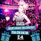 E4 Berlin One Night in Berlin / The Big Birthday Blowout