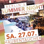 Haubentaucher Berlin Berlin`s Summer Night Festival - Open Air & Indoor