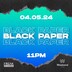 Club Weekend Berlin Black Paper