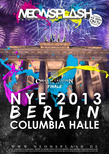 Columbiahalle Berlin Eventflyer #1 vom 31.12.2013