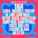 about blank Berlin Away X Equation Presents Tiga & Willow