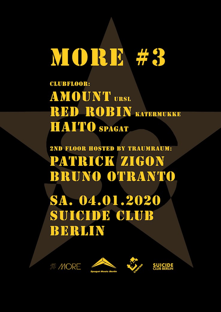 Suicide Club Berlin Eventflyer #1 vom 04.01.2020