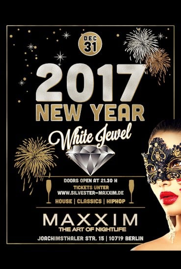 Maxxim Berlin Eventflyer #1 vom 31.12.2016