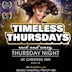 Chesters Berlin Timeless Thursday - Each and every thursday Night