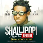 The Balcony Club Berlin Shallipopi vive en el balcón de Berlín