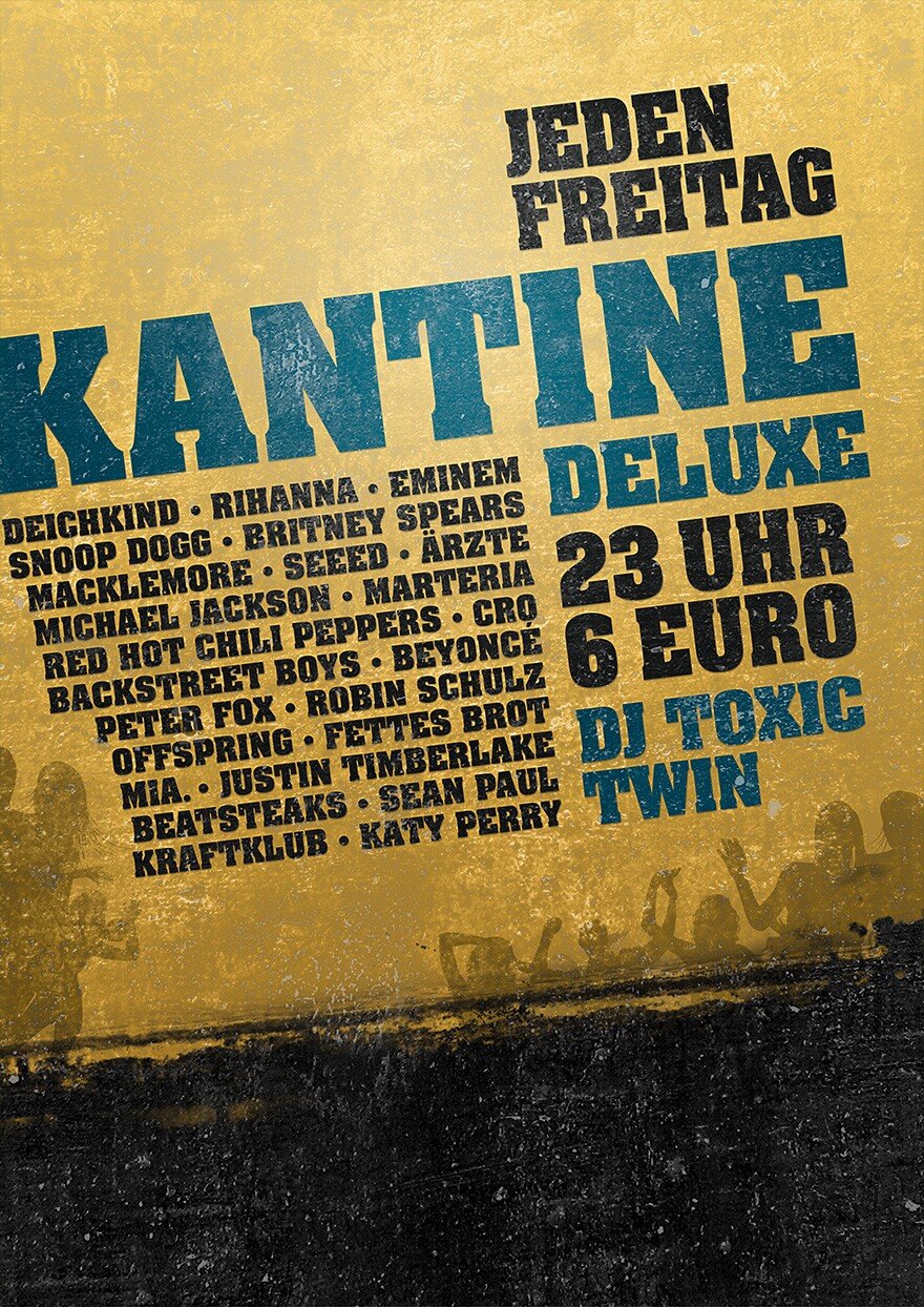 Alte Kantine Berlin Eventflyer #1 vom 01.07.2022