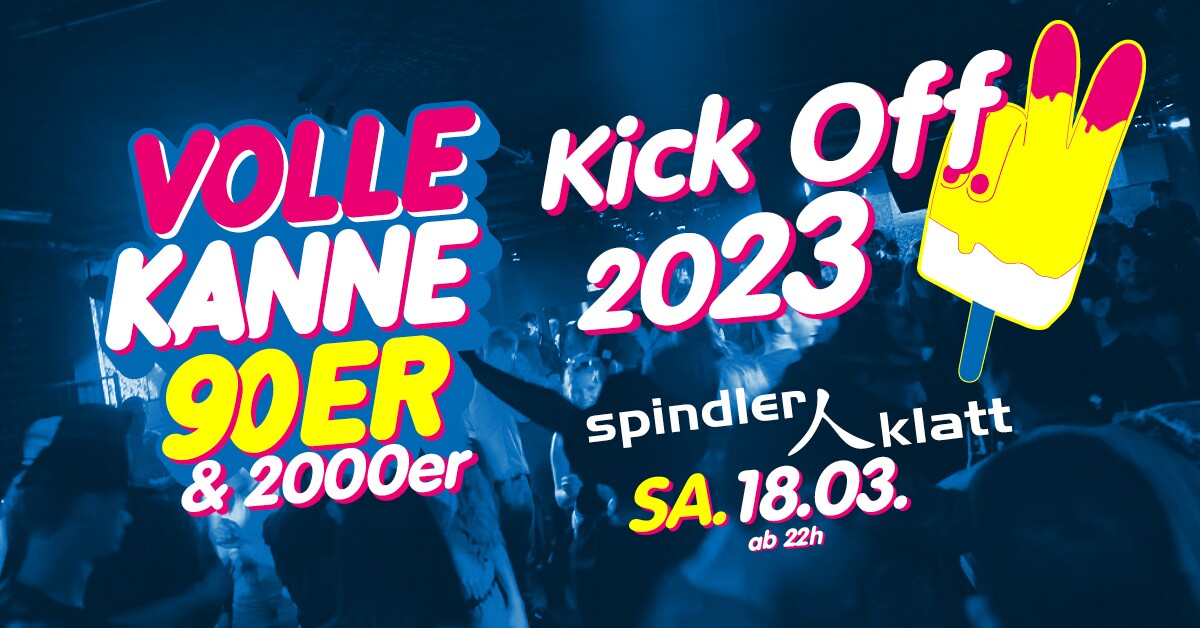 Spindler & Klatt Berlin Eventflyer #1 vom 18.03.2023