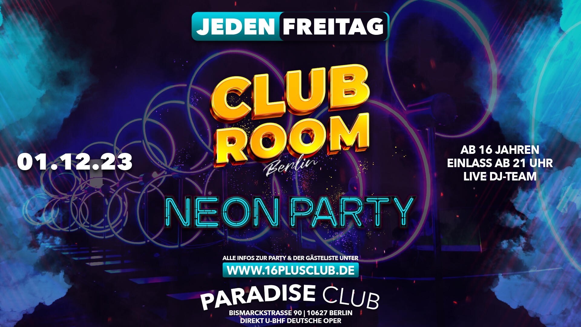 Paradise Club Berlin Eventflyer #1 vom 01.12.2023