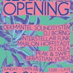 Else Berlin Else Opening /w. Dekmantel Soundsystem, Dj Boring, Interstellar Funk & More