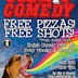 Bar 1820 Berlin Cosmic Comedy Show : with free pizza and free shots