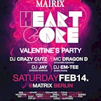 Matrix Berlin Heart Core Valentine ́s Party
