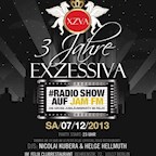 Felix Berlin Exzessiva – Die große Jubiläumsparty zu 3 Jahre Exzessiva Radio Show auf JAM FM!