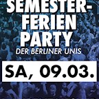 Haubentaucher Berlin Die Semesterferien Party der Berliner Unis