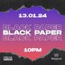 Club Weekend Berlin Black paper