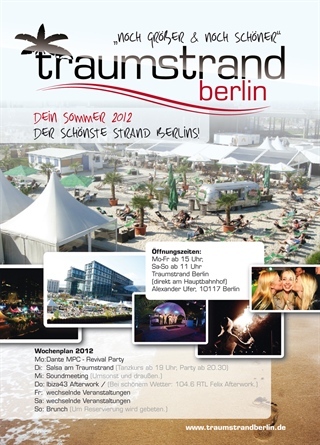 Traumstrand Berlin Eventflyer #2 vom 02.09.2012