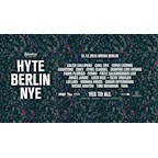 Arena Club Berlin HYTE Berlin NYE 2016