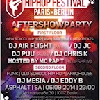 Asphalt Berlin Afro Heat presents Paris - Berlin Hip Hop Festival