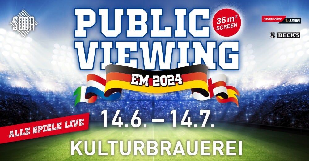 Soda 15.06.2024 Public Viewing zur Fußball WM 2022