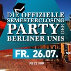 Spindler & Klatt Berlin Die offizielle Semester Closing Party der Berliner Unis