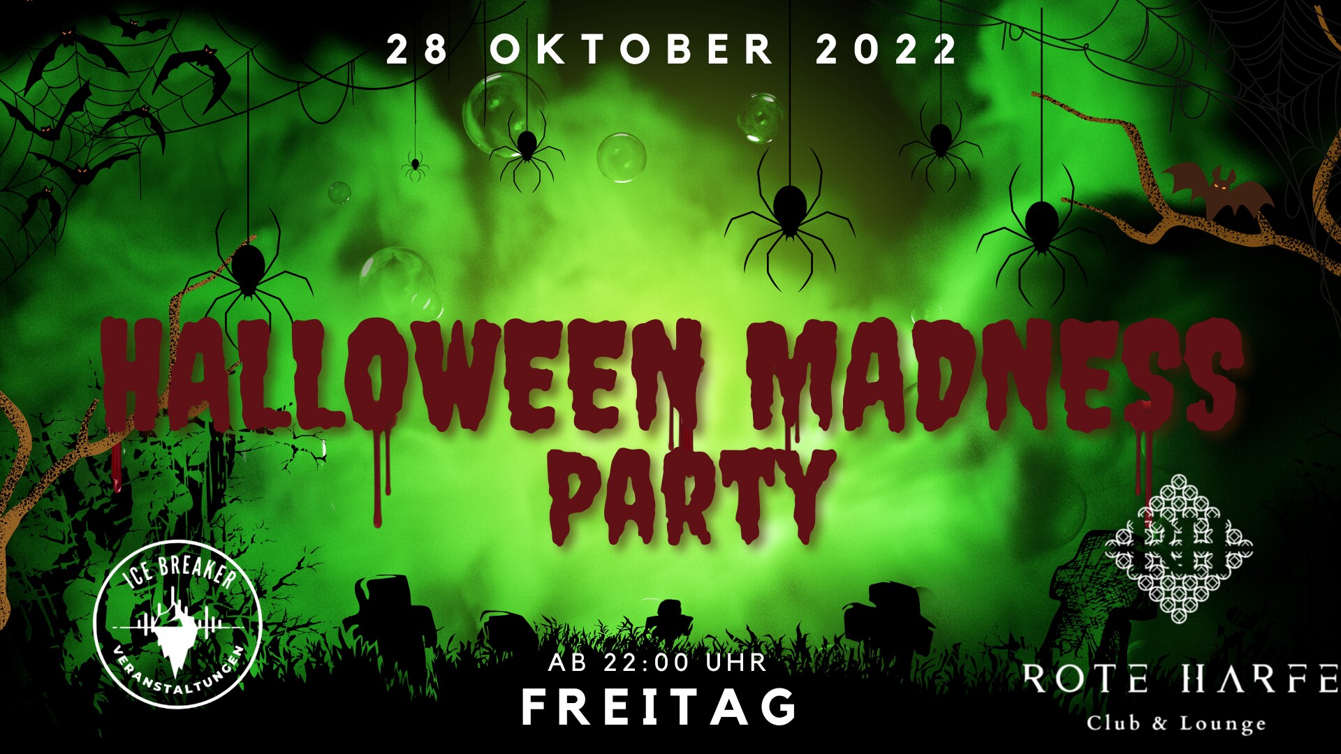 Rote Harfe Mitte Berlin Halloween Madness by Ice Breaker