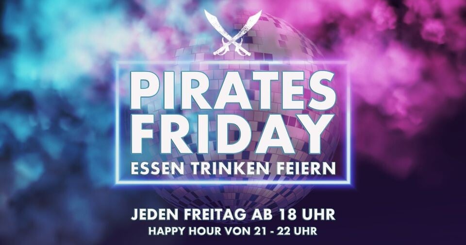 Pirates Berlin Eventflyer #1 vom 01.07.2022