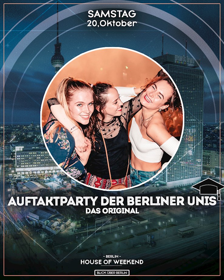 Club Weekend Berlin Eventflyer #1 vom 20.10.2018
