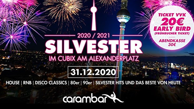 Carambar Berlin Eventflyer #2 vom 31.12.2020