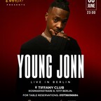Tiffany Club Berlin Afro Connect presents Young Jonn live in Berlin