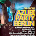 Kino International Berlin Die große Auszubildenden Party Berlin 2015