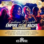 Empire Berlin Empire Club Nacht - Ladies Night