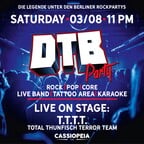 Cassiopeia Berlin DtB Party! 3 dance floors - live band - karaoke stage - tattoo area