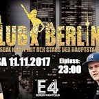 E4 Berlin Club Berlin - 10 Jahre Jubiläum