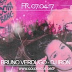 Golden Cut Hamburg Kiss Boom Bang - Fr 07April2017 - Dj Iron & Bruno Verdugo