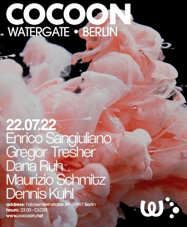 Watergate Berlin Eventflyer #1 vom 22.07.2022